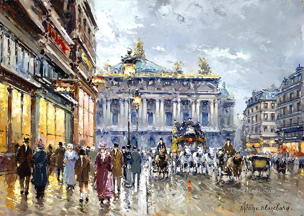 AB avenue de l opera Parisian Oil Paintings